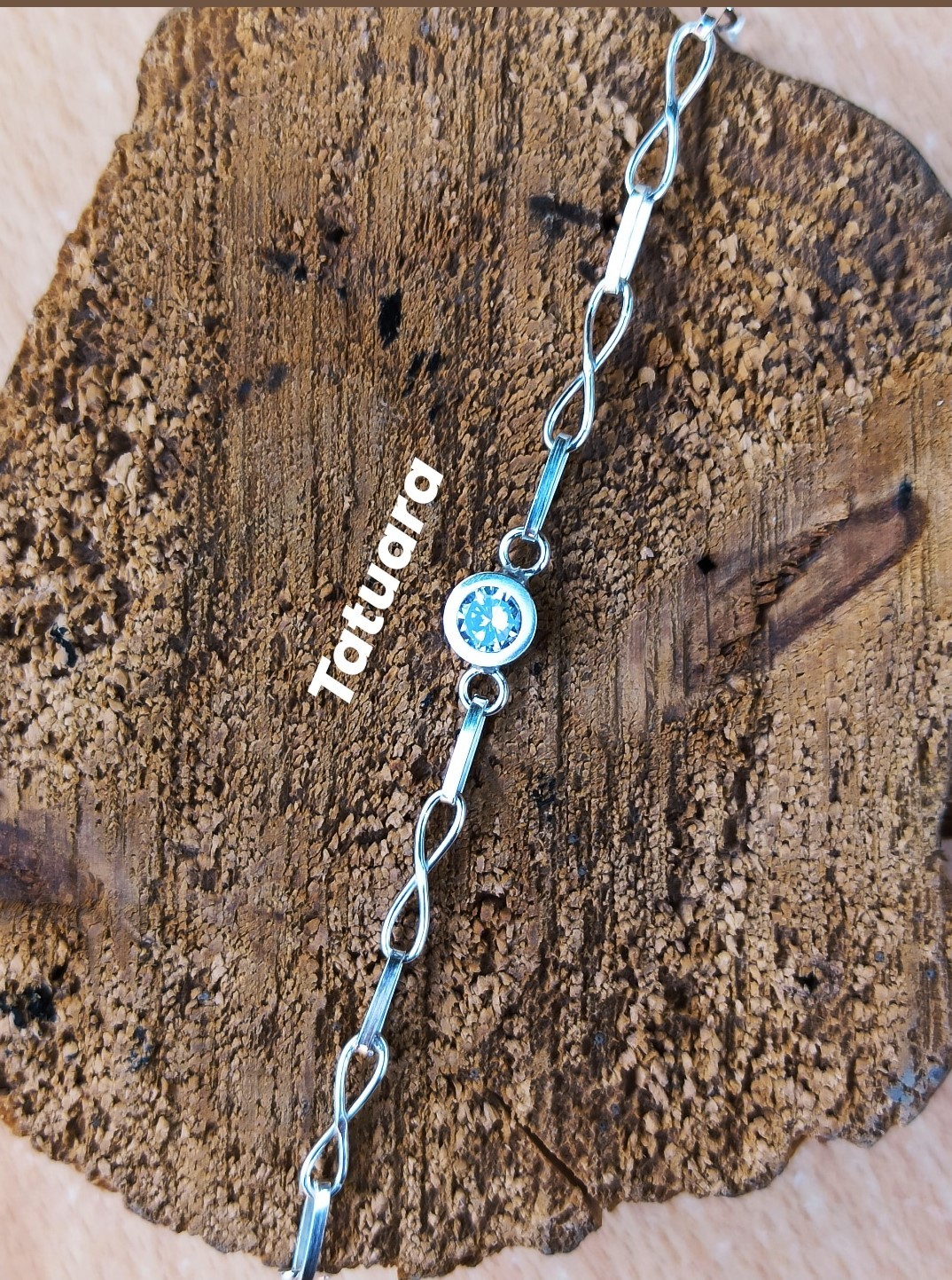 Pulsera c/piedra infinito